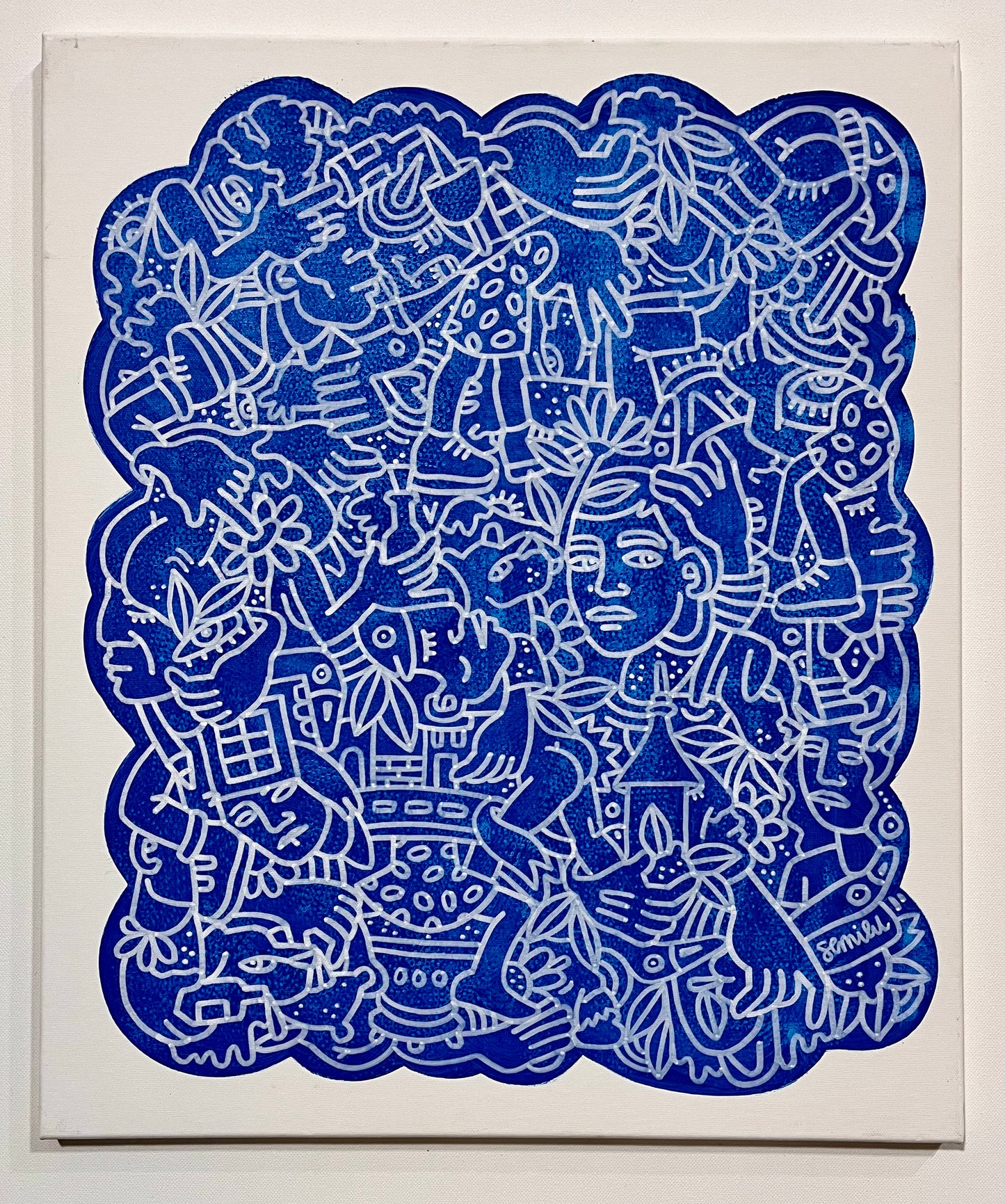 Nuage bleu