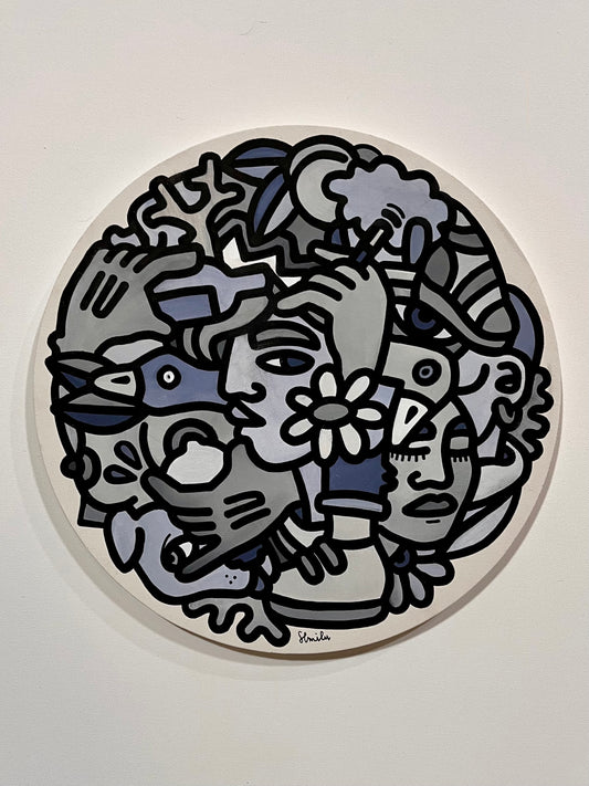 Gris bleu