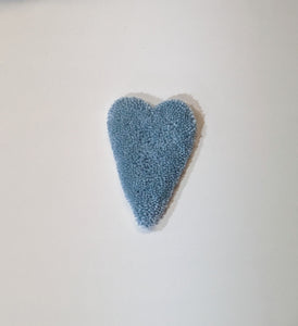 Coeur bleu clair